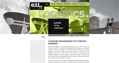 Desktop Screenshot of europetotallogistics.nl